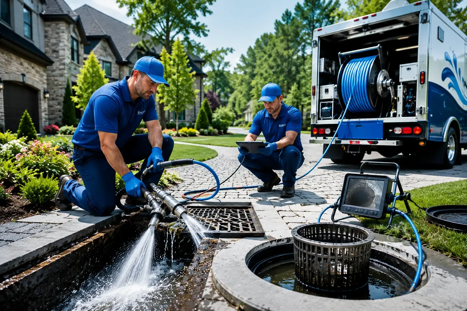 Local outdoor drain cleaning professionals in Chatfield, OH